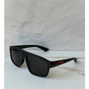 NEW Prada Sport PS B02S Sunglasses in Black Polarized $459